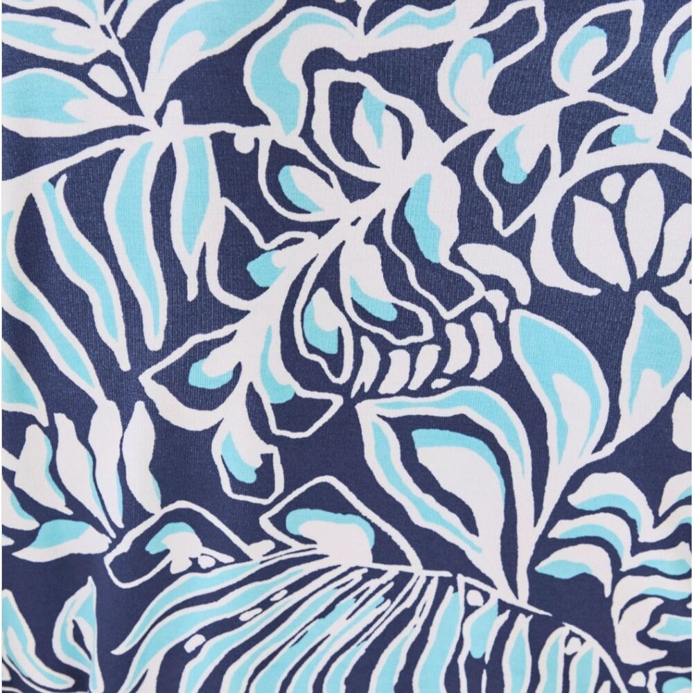 Lilly Pulitzer Ibby Sapphire Pool Skirted Print Romper Size MEDIUM - Picture 5 of 7